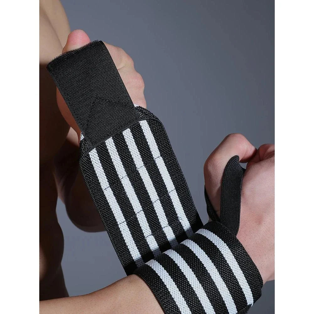 Premium nylon wrist support brace for weightlifting, gym training, and intense workouts