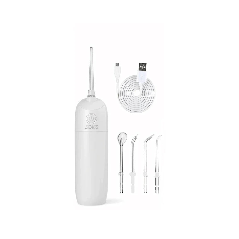 Portable Multicolor Water Flosser with USB Rechargeable Dental Water Jet for Optimal Oral Hygiene
