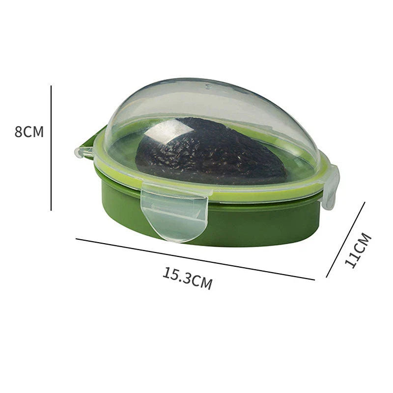 Compact Avocado Storage Container - Protect and preserve your avocados with this high-quality, durable storage solution