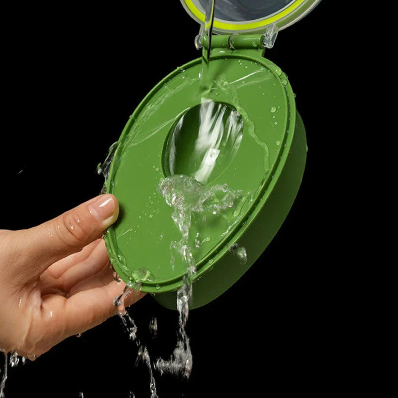 Compact Avocado Storage Container - Protect and preserve your avocados with this high-quality, durable storage solution