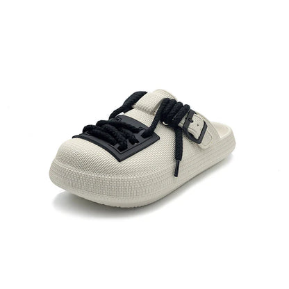 Men's summer beach outdoor non-slip slippers in various colors with cushioned EVA soles and non-slip rubber outsoles
