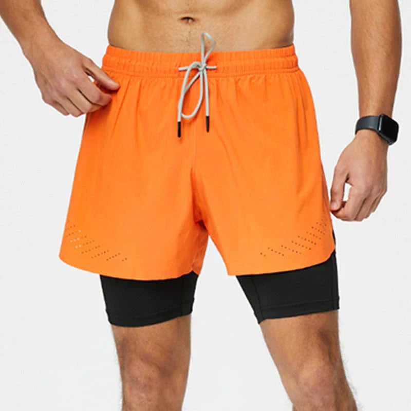 Premium quick-drying, breathable running shorts in various colors for men and women