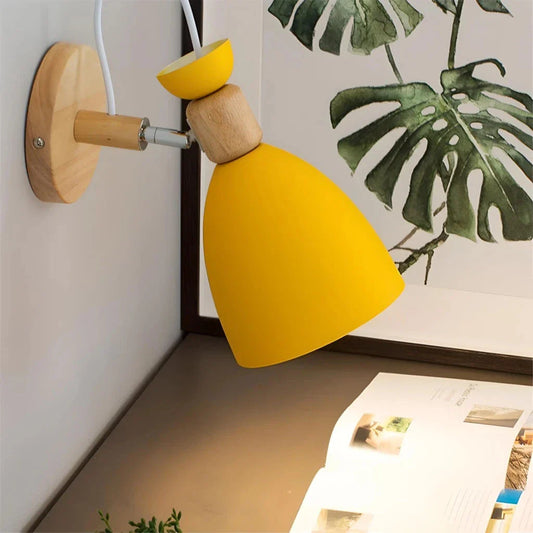 Nordic Minimalist LED Wall Lamp with Macaron-inspired color and modern, minimalist design