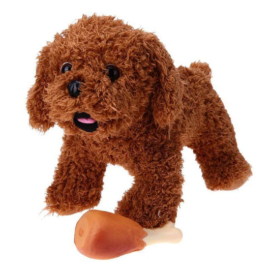 Realistic and humorous chicken leg-shaped plush dog toy made of durable PVC materials