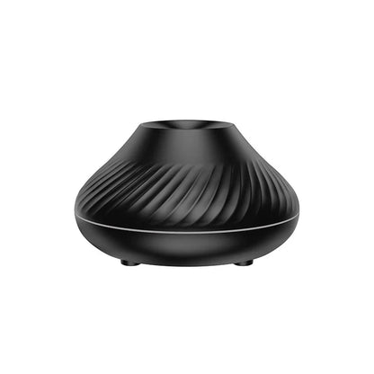 Flame Simulation Aromatherapy Humidifier with Colorful Gradient Lighting for Soothing Ambiance