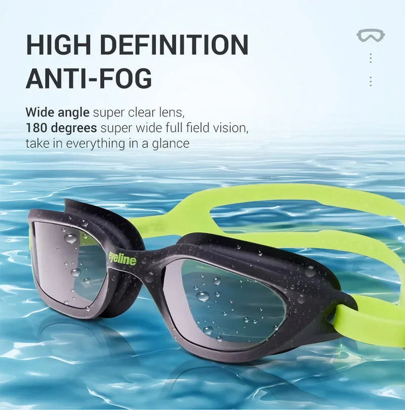 Hhomeenjoy US Crystal Clear Vision: Premium Anti-Fog Swimming Goggles for Adults & Kids