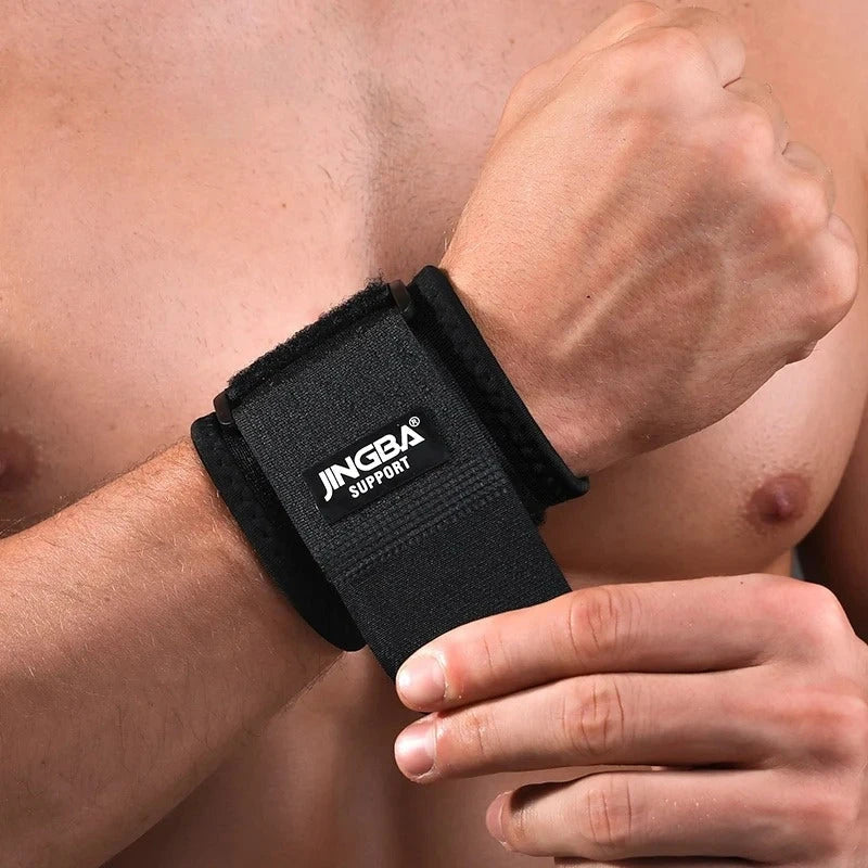 Premium adjustable wrist brace for weightlifting, tennis, and other high-impact sports activities