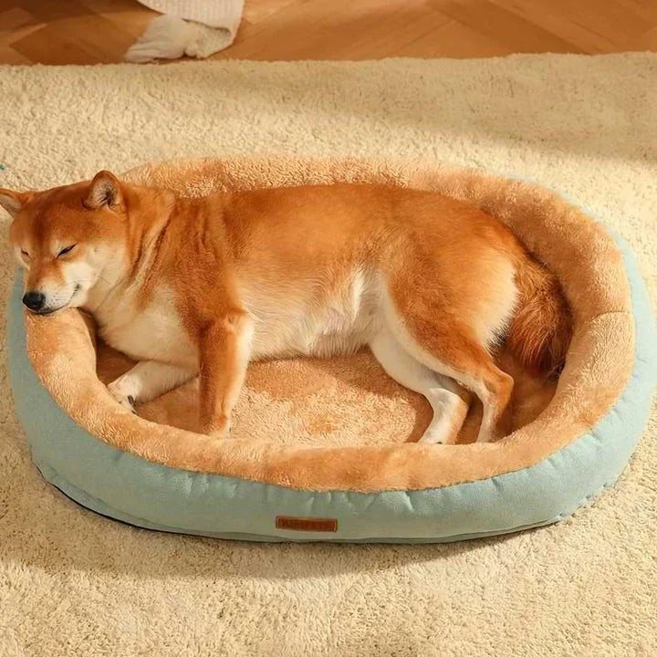 Hhomeenjoy Cozy Non-Slip Warming Pet Bed for Small Dogs and Cats