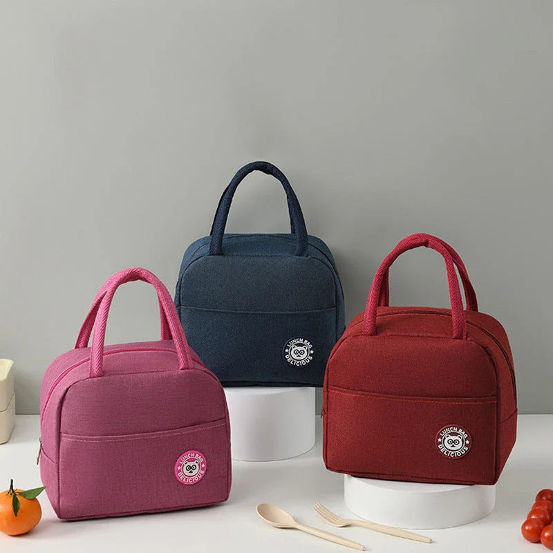 Fashion Thermal Lunch Bags in vibrant colors - keep meals fresh and flavorful on the go