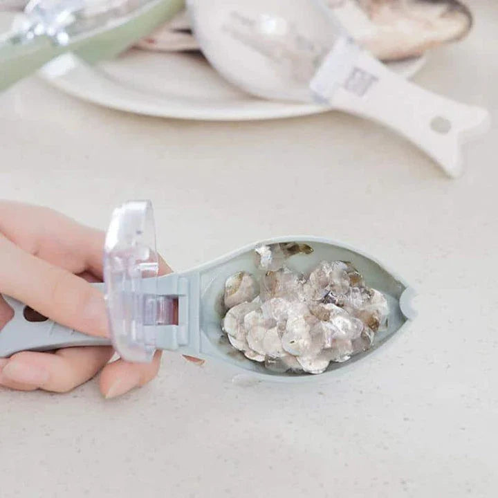 Efficient Fish Scale Remover - a durable tool to easily remove fish scales and simplify kitchen cleanup