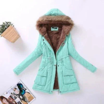 A warm and comfortable winter jacket with premium insulation and a sleek, modern design