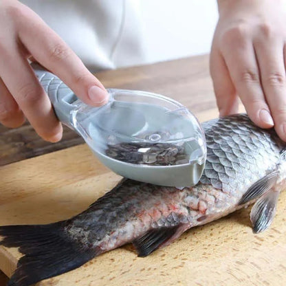 Efficient Fish Scale Remover - a durable tool to easily remove fish scales and simplify kitchen cleanup