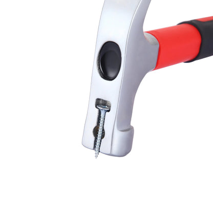 Premium Multifunctional Claw Hammer with Durable High-Carbon Steel Construction and Ergonomic Plastic Coating for Woodworking, Carpentry, and Home Repairs