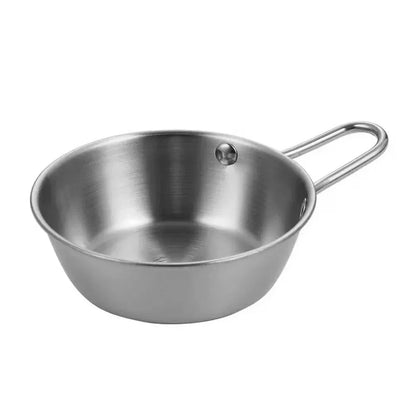 Elegant gold plated stainless steel serving bowls in various sizes, perfect for soups, salads, and more