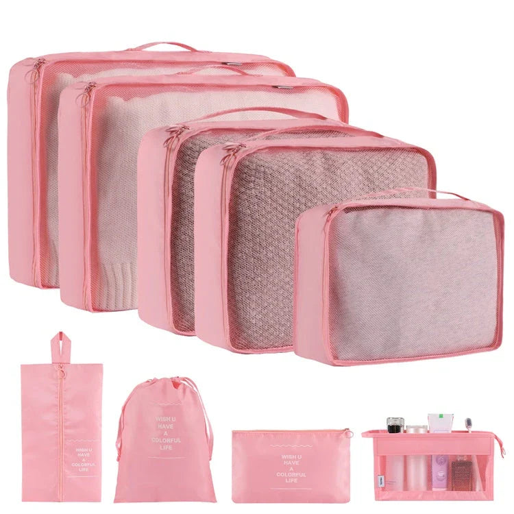 Stylish and practical home storage bags in various solid colors, designed to neatly organize your closets, shelves, and living spaces.
