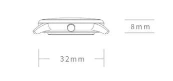 Trendha Quartz Steel Watch with Dazzling Stainless Steel Strap