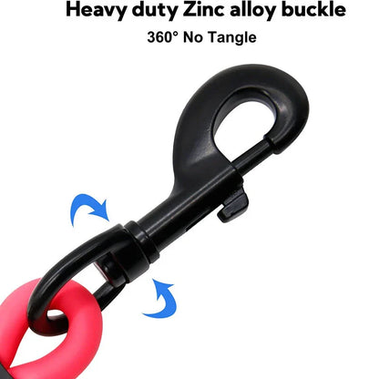 Rugged waterproof dog training leash in various lengths, perfect for outdoor adventures with your furry friend.