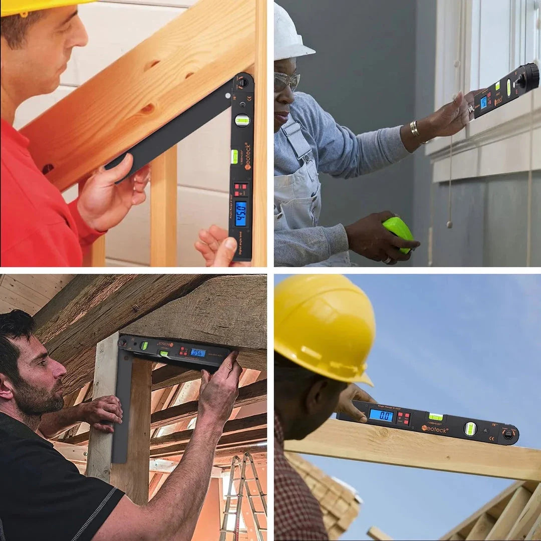 LCD Digital Protractor Spirit Level with Angle Finder and Gauge Meter