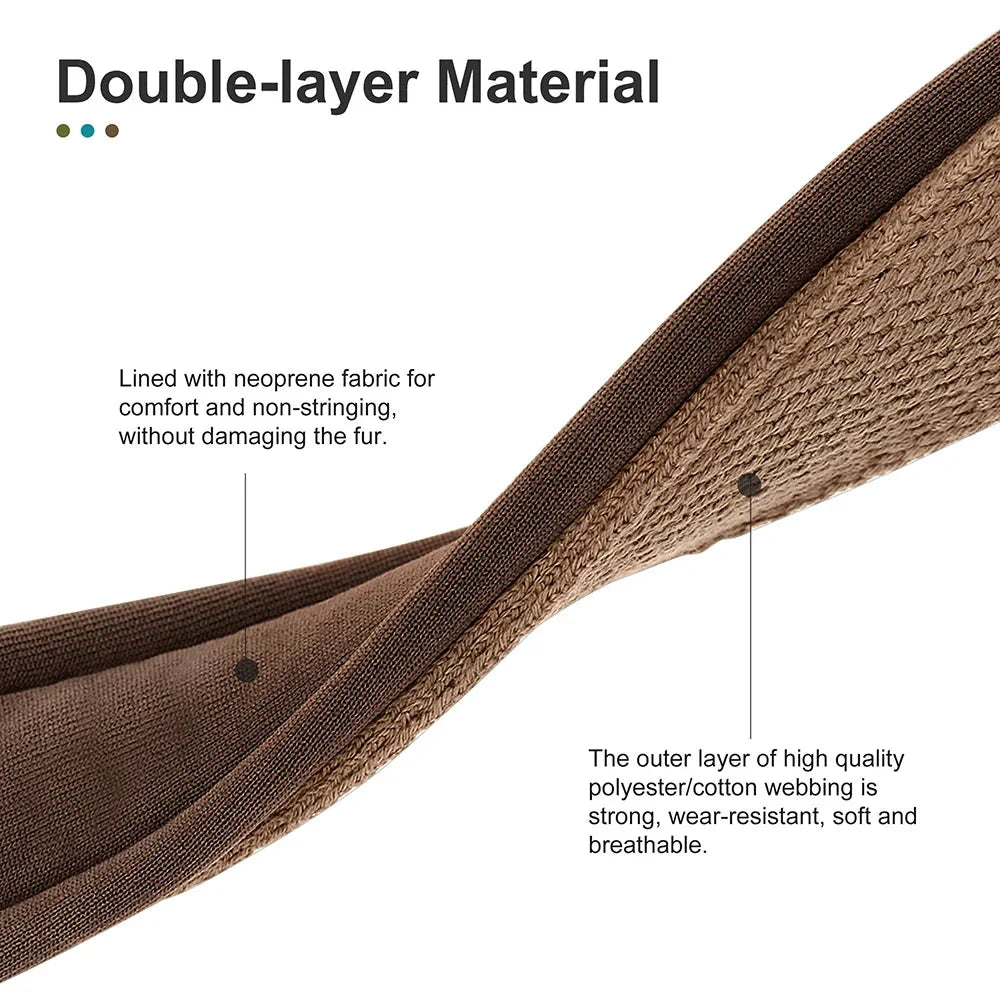 Durable, adjustable nylon dog harness with reflective trim, available in multiple colors for small, medium, and large dogs