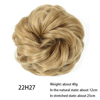 Messy Chignon Donut Hair Bun Pad - Effortless Elegance Hair Accessory for Stylish Buns