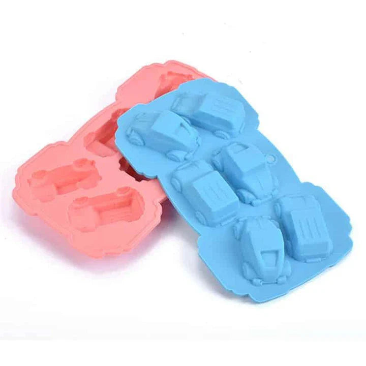 Hhomeenjoy Cute Car-Shaped Eco-Friendly Silicone Baking Mold