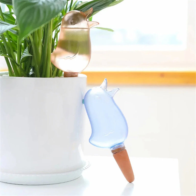 Hhomeenjoy Automatic Bird-Shaped Plant Waterer - Effortless Hydration for Thriving Greenery