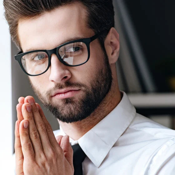 Premium Anti-Blue Light Gaming Glasses with sleek, modern frames and polycarbonate lenses that block up to 99% of harmful blue light