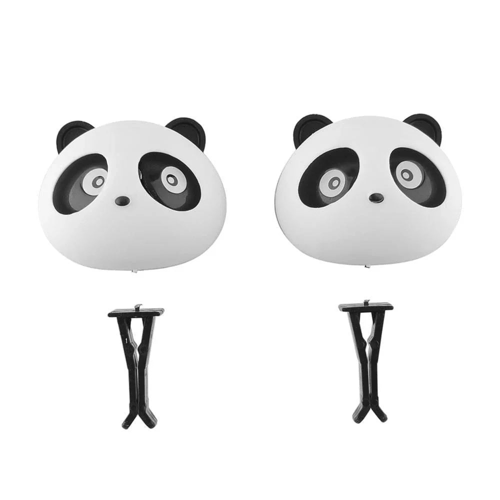 Cute panda-shaped car air freshener with long-lasting fragrance to refresh your vehicle's interior