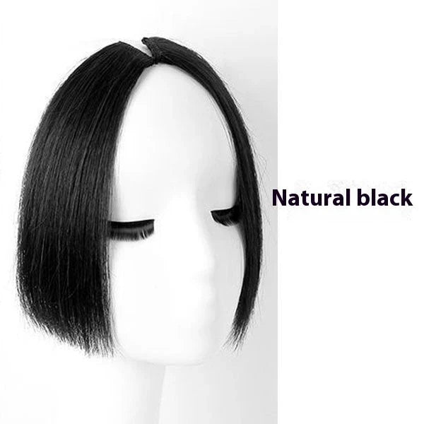 A high-quality synthetic wig with a stylish princess-inspired cut and realistic bangs, perfect for transforming your look.