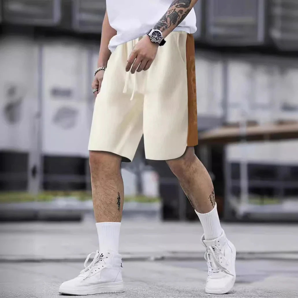 Loose Summer Outdoor Casual Pants for Men in a variety of colors, including white, black, light gray, sapphire blue, and apricot.