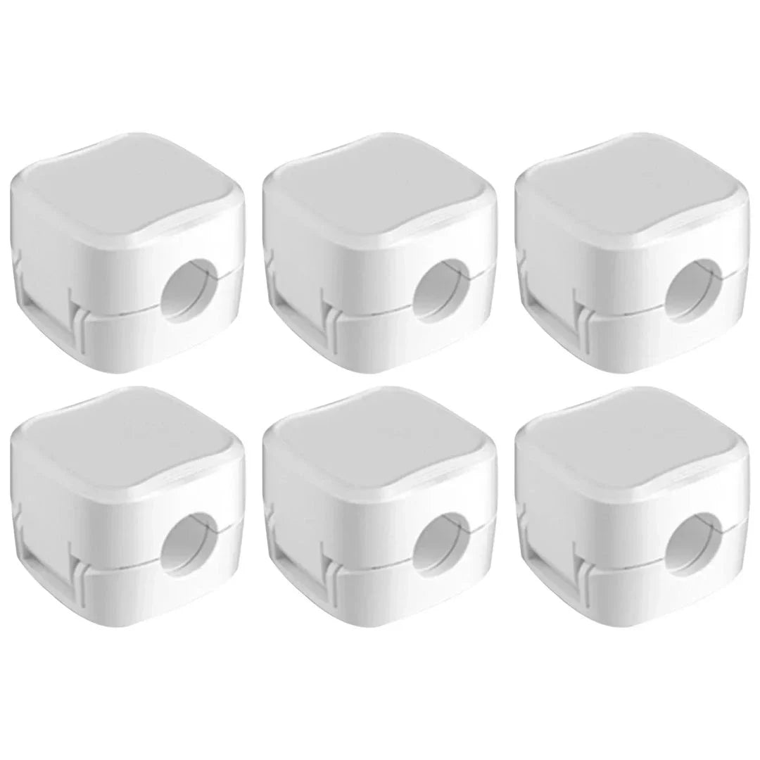 Premium Magnetic Cable Organizer with one-handed magnetic clamping and 60° rotating shaft for easy cord management