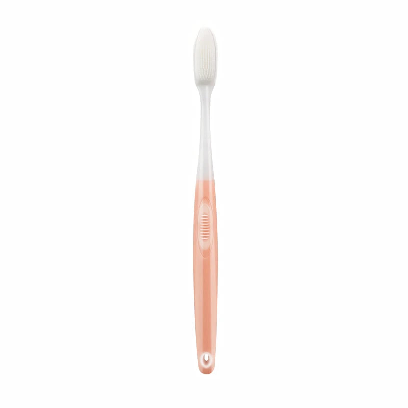 Luxuriously Soft Nano Silicone Toothbrush in vibrant colors for sensitive oral care
