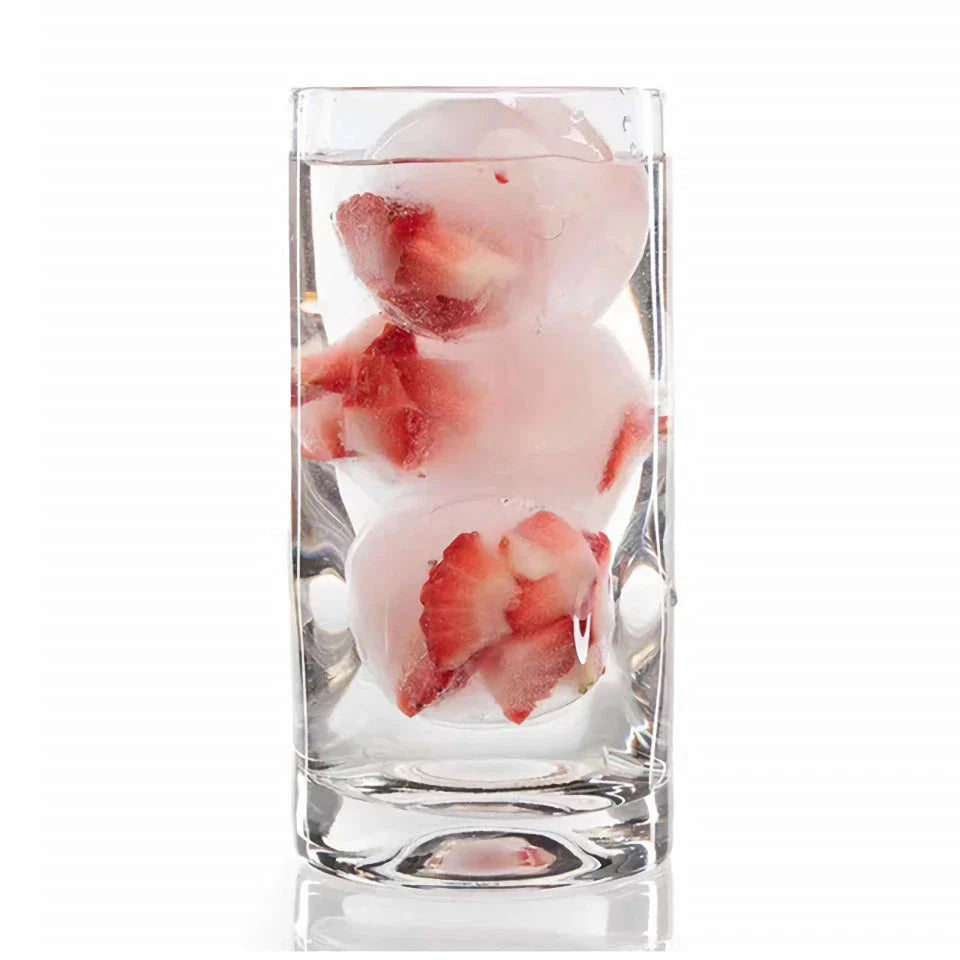 4-Hole Ice Ball Mold for Whiskey, Cocktails, and Other Chilled Drinks