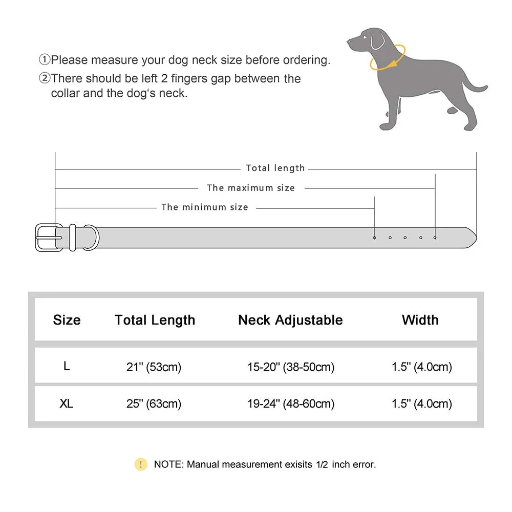 Sparkling rhinestone dog collar made of high-quality PU leather, available in multiple colors for medium and large dogs
