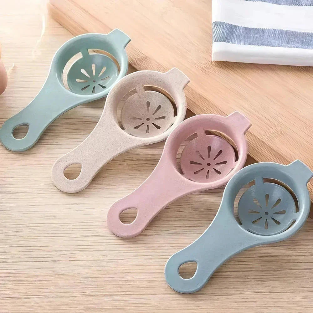 Effortless Egg Separator: A convenient kitchen tool that separates egg whites from yolks with ease, making baking tasks more efficient