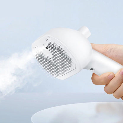 Automatic Pet Hair Straightening Comb - Effortless grooming tool for detangling and straightening pet fur