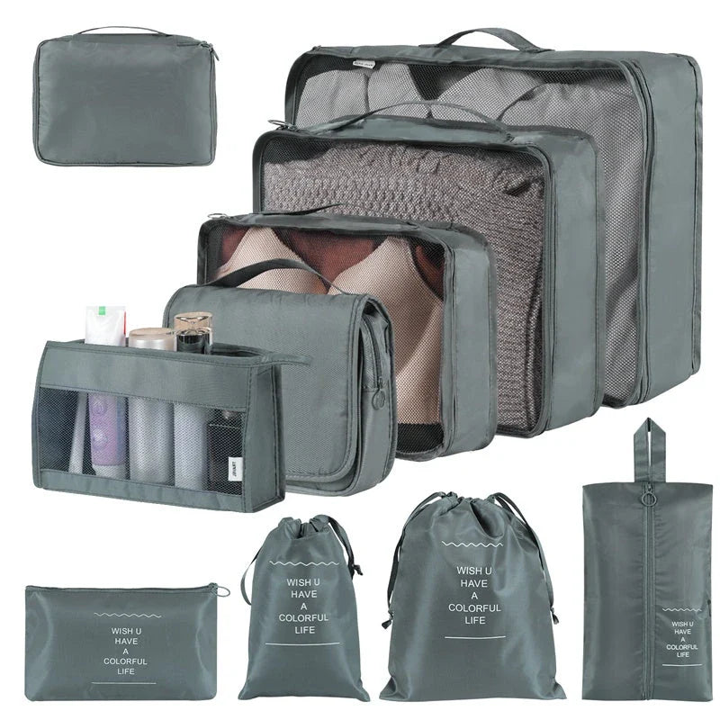 Stylish and practical home storage bags in various solid colors, designed to neatly organize your closets, shelves, and living spaces.