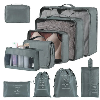 Stylish and practical home storage bags in various solid colors, designed to neatly organize your closets, shelves, and living spaces.