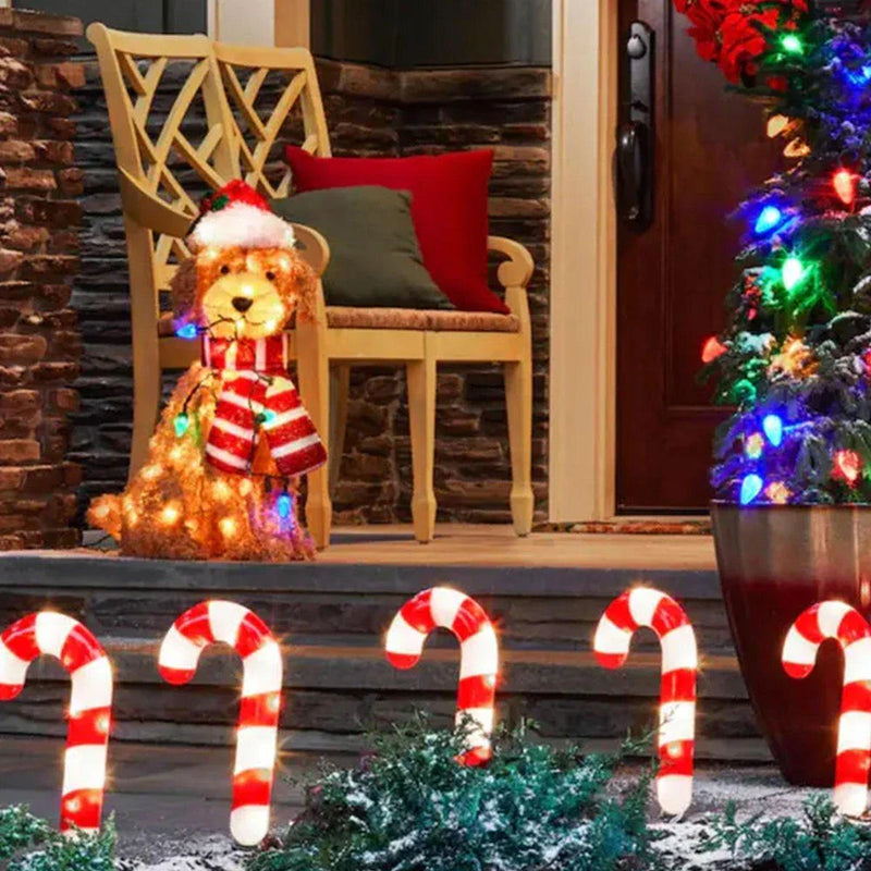 Hhomeenjoy US Festive Outdoor Dog Lighting Decoration - Acrylic Chain Accents for Holidays