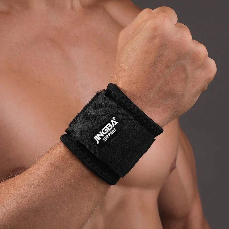 Premium adjustable wrist brace for weightlifting, tennis, and other high-impact sports activities
