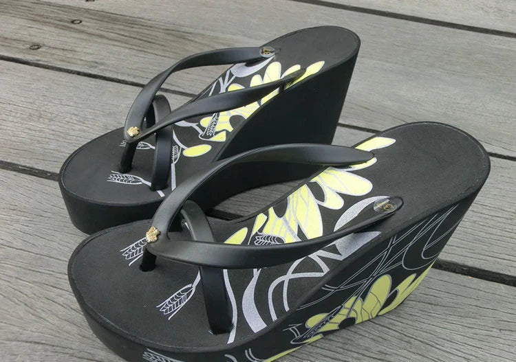 Hhomeenjoy Stylish Non-Slip Beach Heels for Women (11cm)