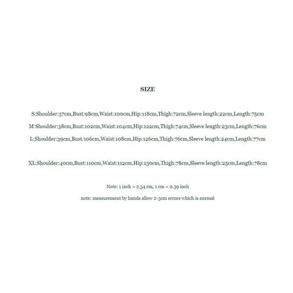 Chic embroidered hollow-out summer playsuit with a V-neck, high waistline, and short sleeves for a stylish and comfortable vacation or casual look.