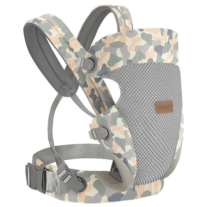Premium Newborn Baby Carrier with Ergonomic Support, Versatile 3-in-1 Design, and Breathable Cotton Fabric