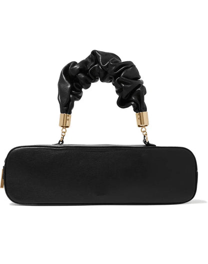 Chic Long Shoulder Diagonal Bag in Beige, Black, Dark Green, and Brown Colors