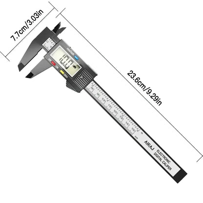 Digital Vernier Caliper with Precise Measurements and Large LCD Display for Professional and DIY Use