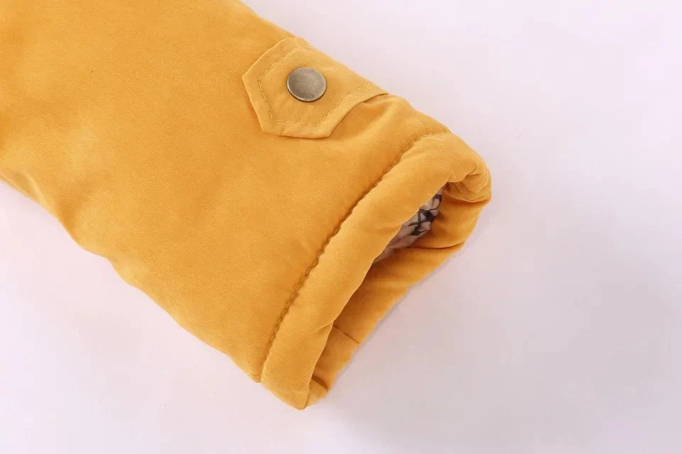 A warm and comfortable winter jacket with premium insulation and a sleek, modern design
