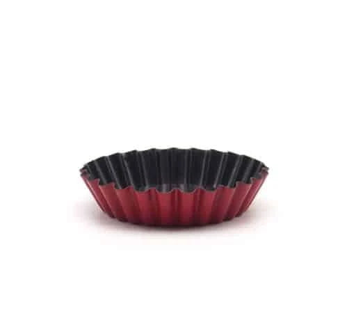 Premium non-stick carbon steel cupcake baking pans with a sleek, modern design for consistent and easy baking results