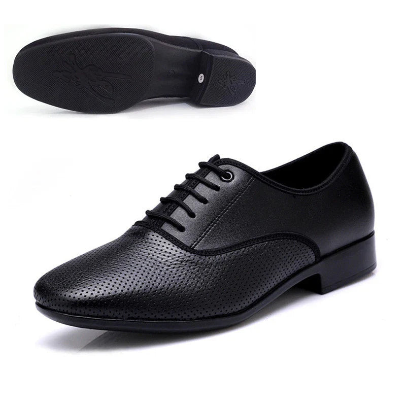 Hhomeenjoy US Premium Microfiber Leather Wear-Resistant Dancing Shoes