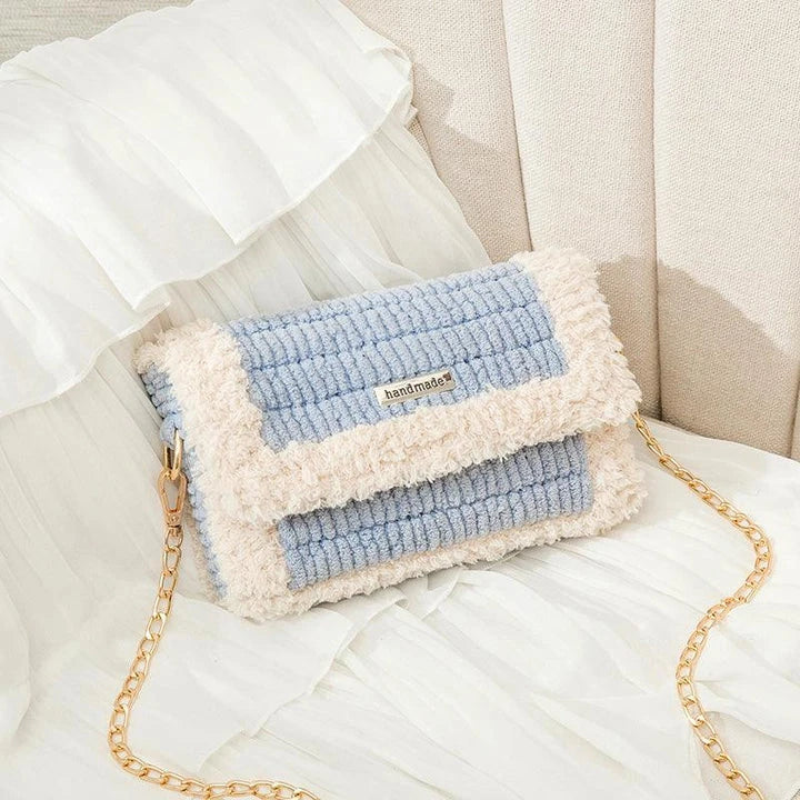 DIY Handcrafted Textile Set with Mesh Wool Threads for Personalized Gifts and Keepsakes