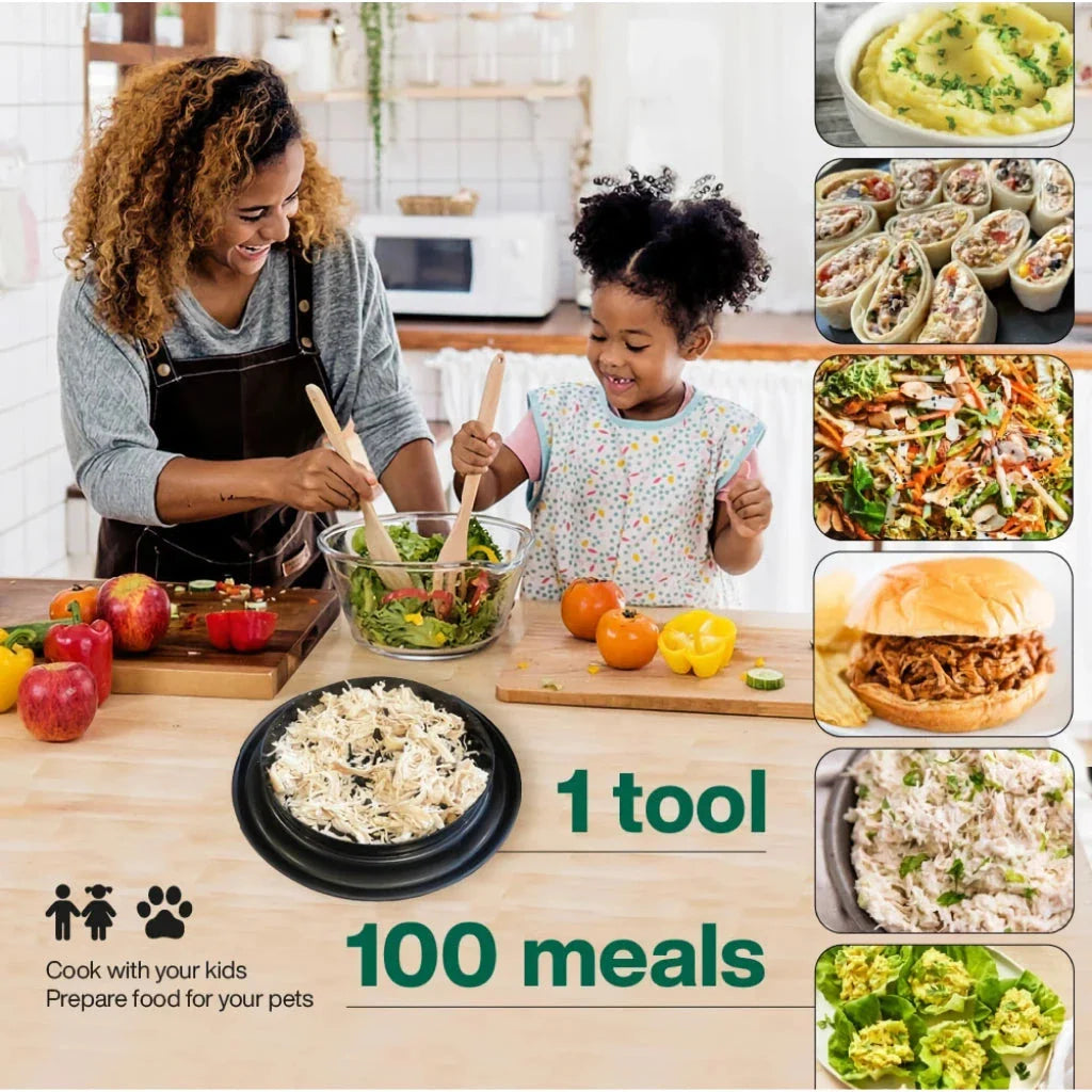 Chicken Shredder Tool for effortless shredding of meats and vegetables in the kitchen